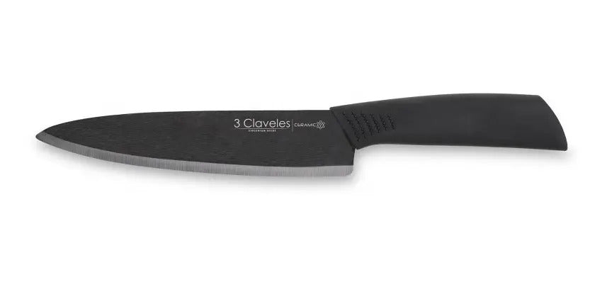 Cuchillo Cerámica Chef 20cm Negro