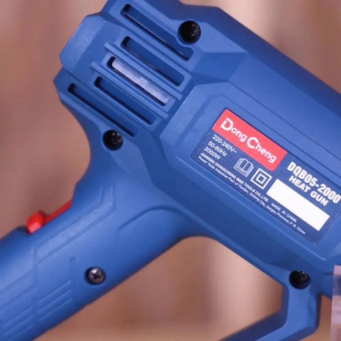 Pistola De Calor 3 Niveles 50° 400° 600° 2000w Profesional Azul