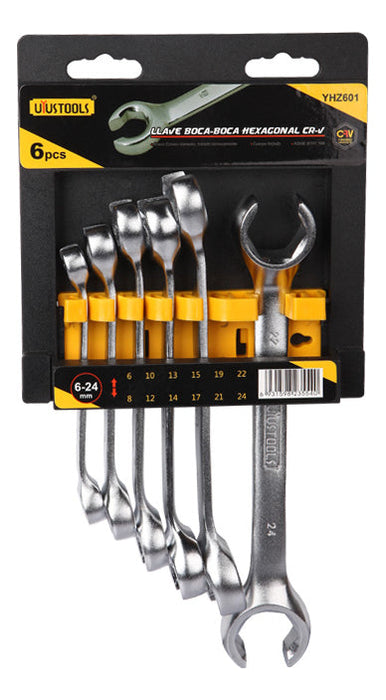 Set 6 Pcs Llave Punta Hexagonal Cr-v