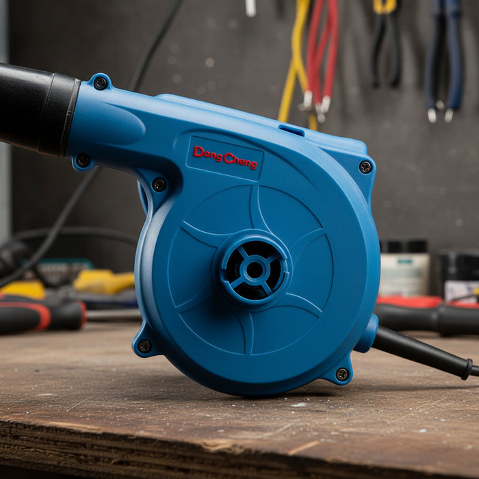 Soplador Aspirador 680w Velocidad Variable Dong Cheng Azul