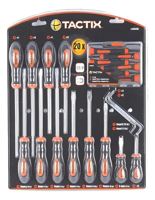 Juego Destornilladores Phillips Plano Precisión Reloj Tactix
