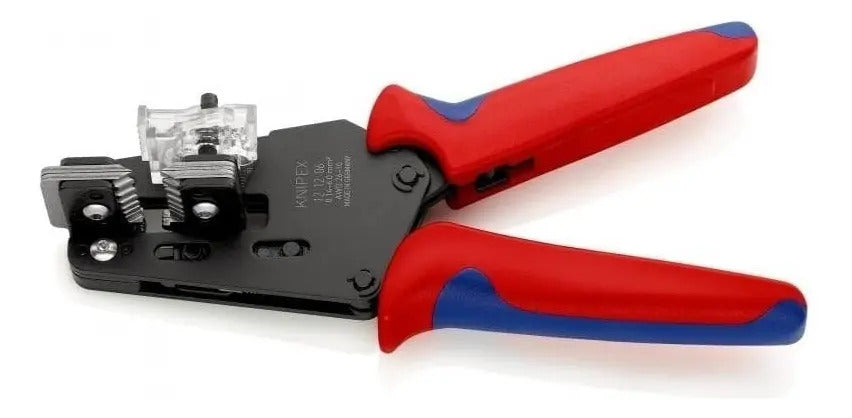 Alicate Pelacables Knipex Modelo 121206 Autoajustable Con Mango Antideslizante