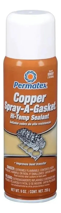 Sellador Silicona Cobre Permatex Spray-a-gasket