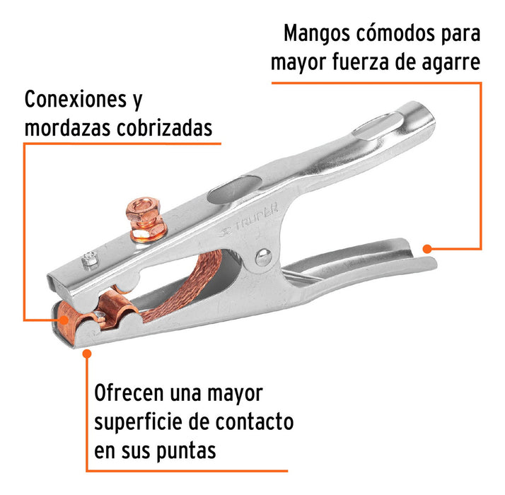 Pinza Tierra 500 A