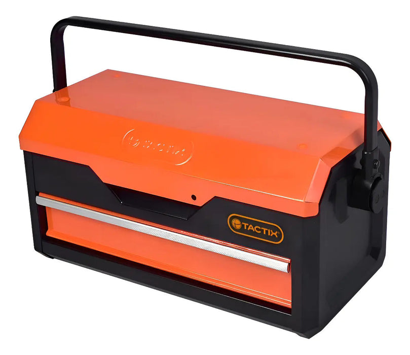 Caja Herramientas Metálica Cajón Extraíble Tactix