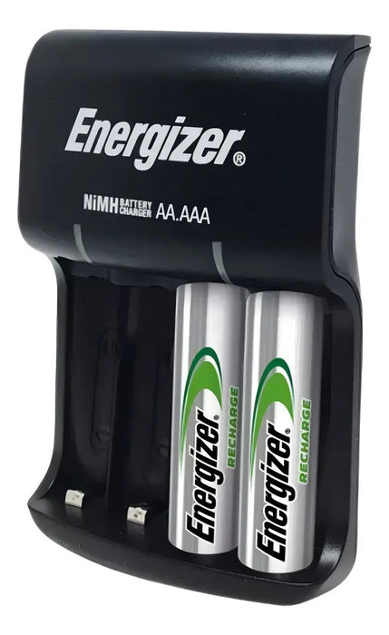 Cargador Maxi Energizer AA/AAA + 2 Pilas AA 1300mAh