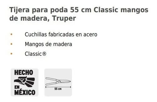 Tijeras de Podar Truper Classic T-19