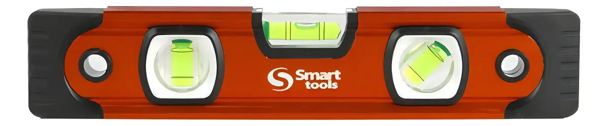 Nivel Torpedo De 9'' Base Magnética 3 Aguas Smart Tools