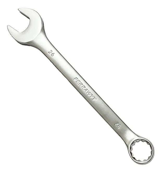 Llave Combinada 26mm Cr-V Satinado