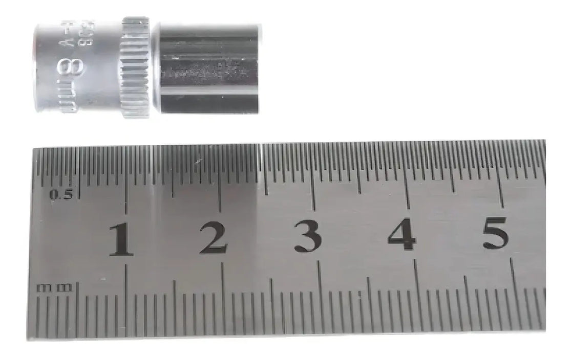 Dado 1/4'' Hexagonal 8mm Cromado