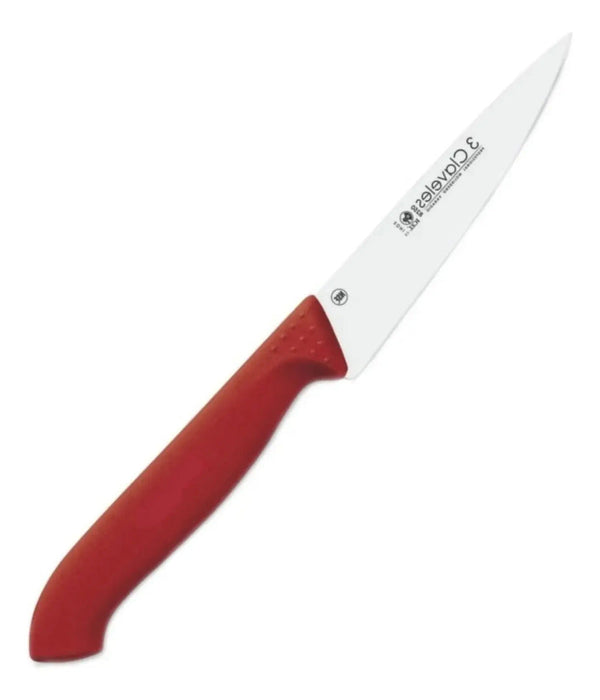 Cuchillo 3 Claveles Proflex Cocinero 12 Cm Rojo