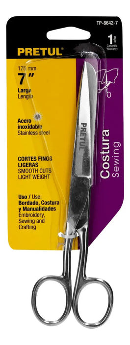 Tijera Pretul Costura/Oficina 7"