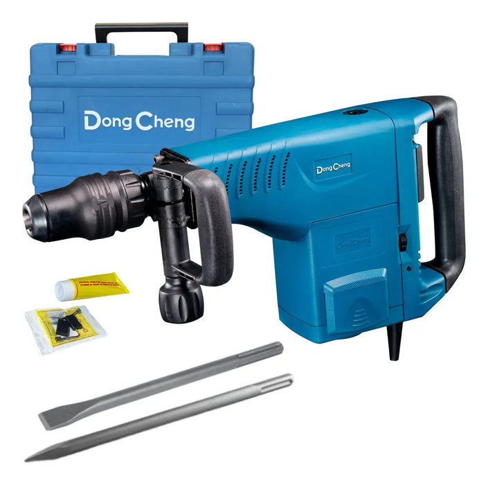 Martillo Demoledor Rompedor De Concreto 10 Kg SDS Max 1500W 110V c/Estuche Color Azul