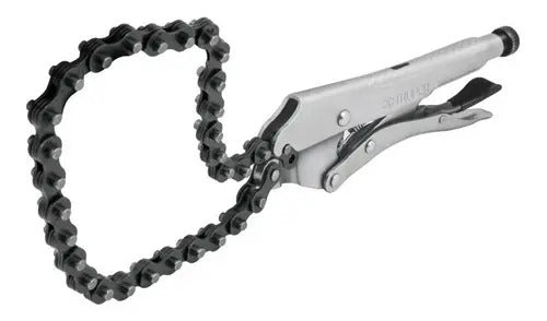 Pinza Perro Fuerza Presión 8 Pulg A Cadena 50cm Profesional