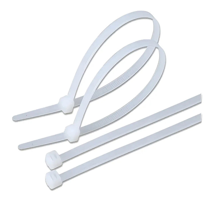 Bolsa Amarras Plásticas Blanca Tactix (100pzas)
