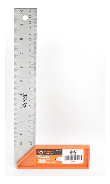 Escuadra Carpintero 10'' Smart Tools
