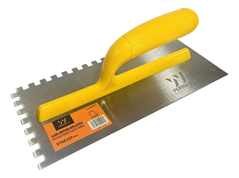 Llana Dentada M/Plastica 279mmx127mm