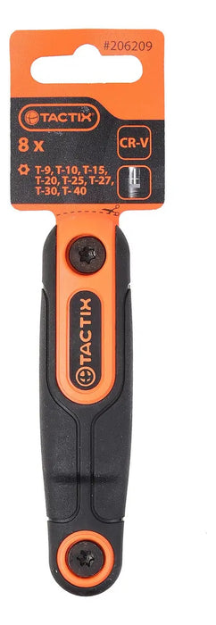 Juego Llaves Torx Inviolables Navaja 8 Piezas