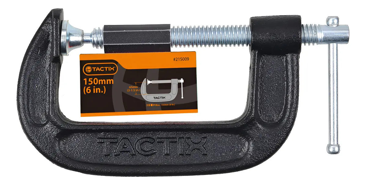 Prensa Tipo C Tactix de 6''