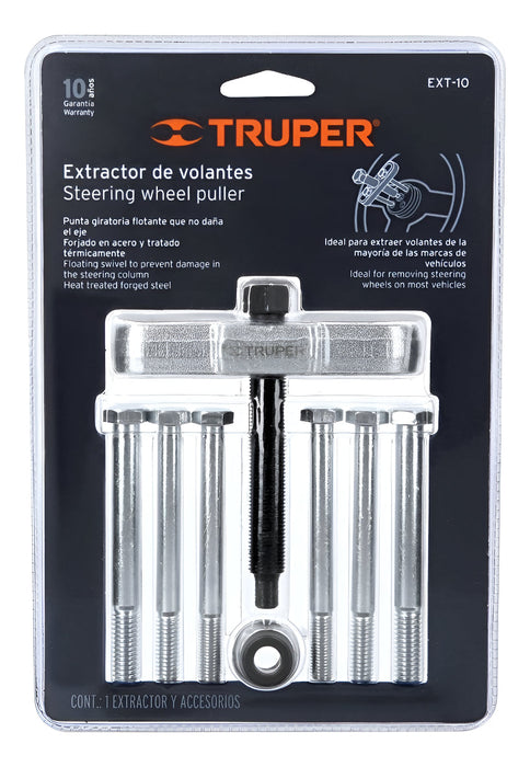 Extractor de Engranajes y Orificios Roscados Truper #ext-10 Jgo 10