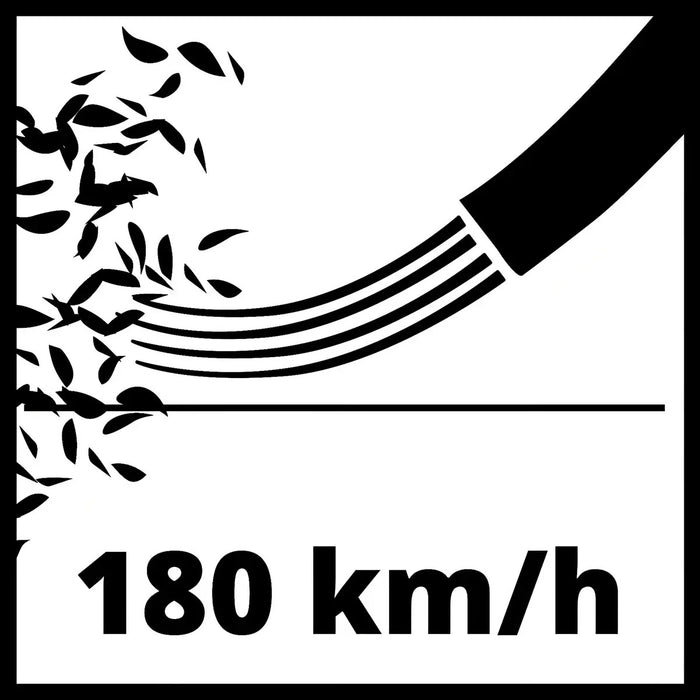 Soplador Einhell TE-CB 18/180 Li-Solo 180 Km/h