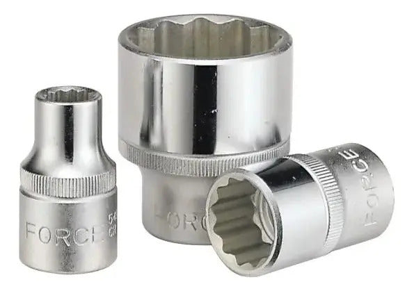 Dado 1/2'' 12mm Poligonal Force Cromado