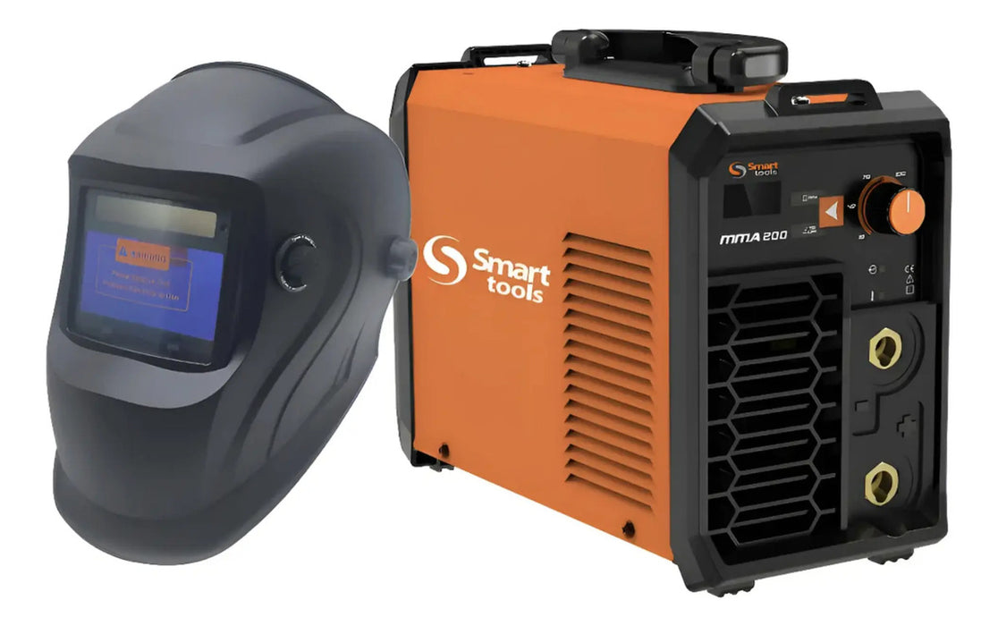 Soldadora Inverter Arco 200A + Máscara de Soldar