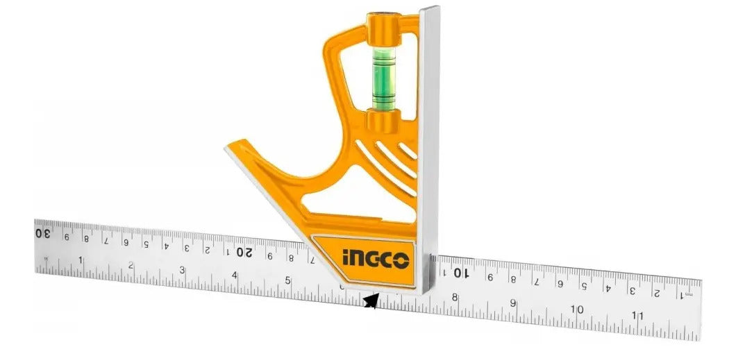 Escuadra de Combinación Magnética Ingco 300mm