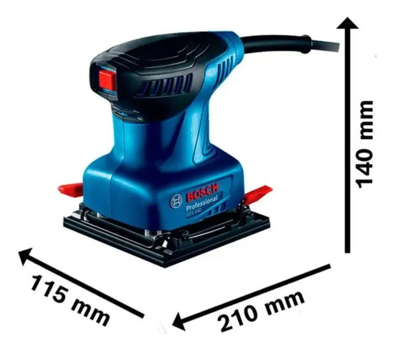 Lijadora Orbital 1/4" 220W GSS140A