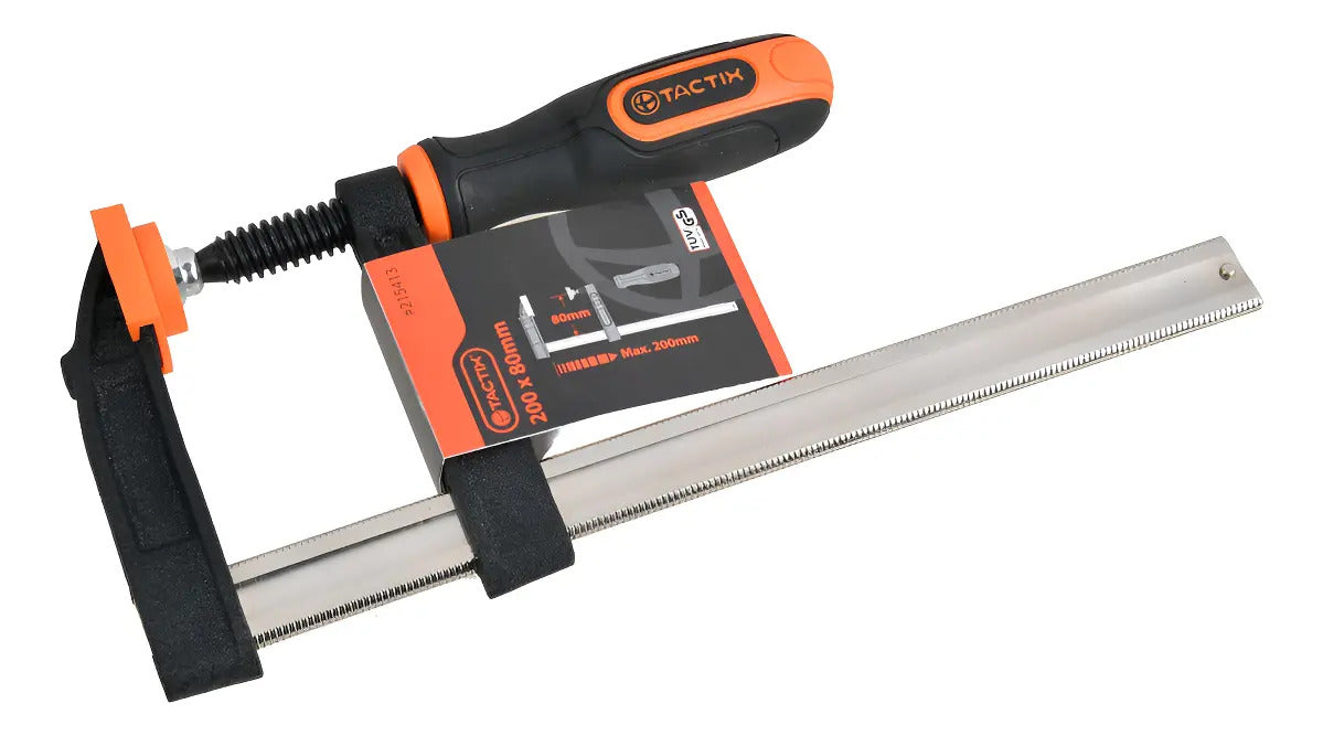 Prensa Tipo F Tactix de 200 x 80mm