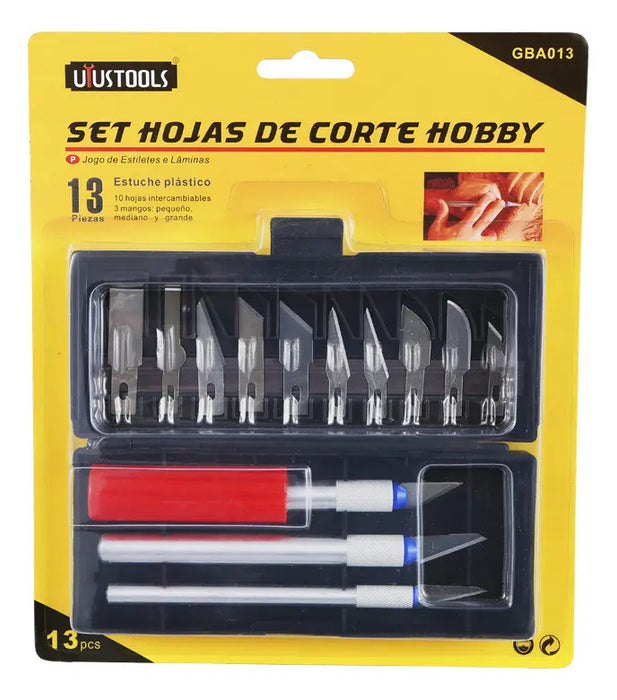 Juego Gubias Metálico 13 Pcs Uyustools