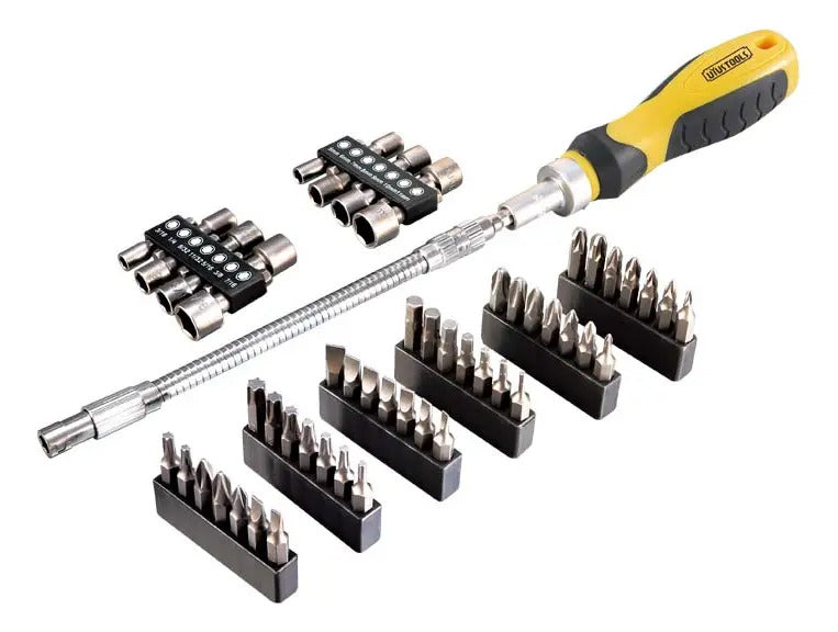 Jgo Destornillador Multiuso 58 Pcs