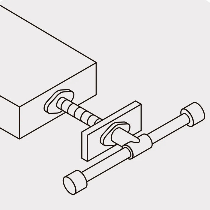 Tornillo Para Banco Carpintero Truper De 16"