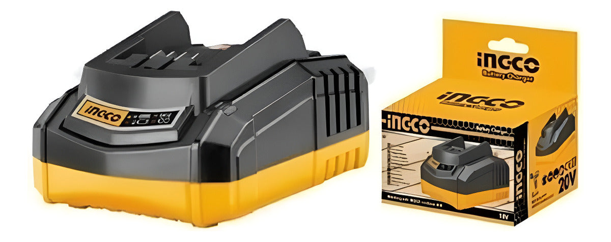 Cargador Para Batería Ingco 20v