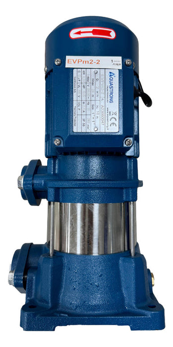 Bomba de Agua Vertical Múltiple 1"x1" 0.5HP Aquastrong