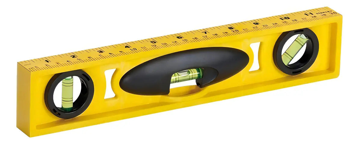 Nivel Stanley 30cm Resina Estructural 3 Burbujas