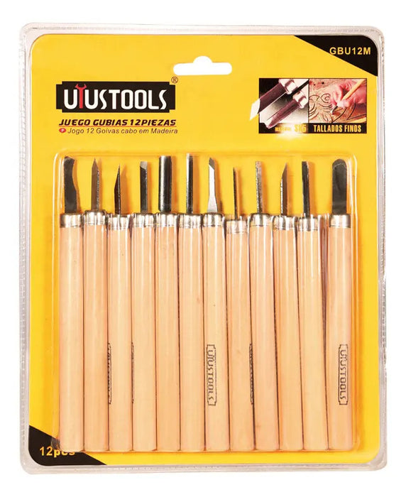 Juego Gubias 12 Pcs Uyustools