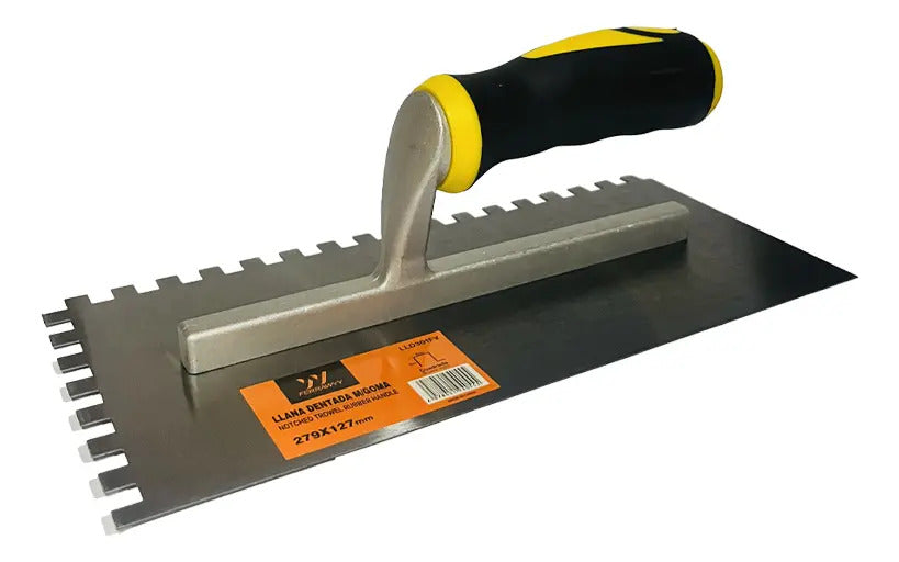 Llana Dentada M/goma 279mmx127mm
