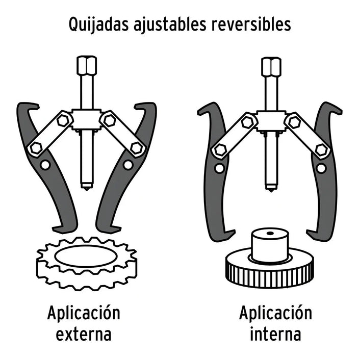 Extractor De Poleas 3 Quijadas