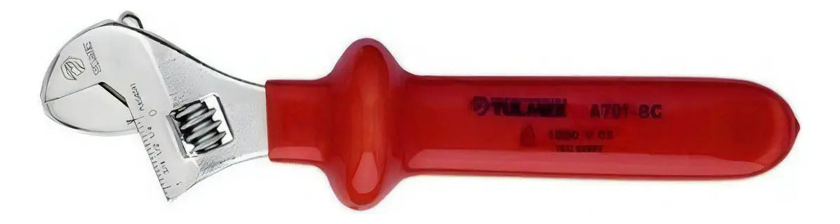 Llave Francesa 8'' Cromada Aislada Rydon Tulmex