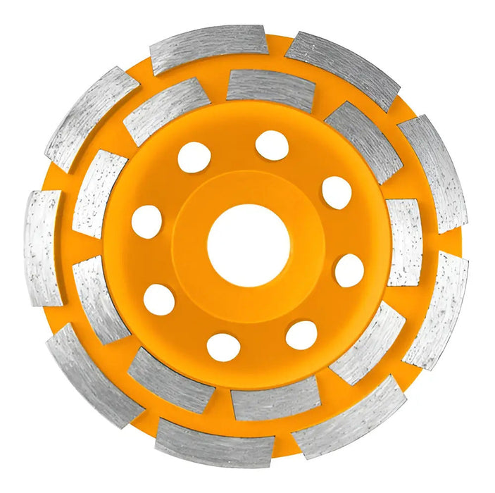 Disco Copa Diamantado Pulir Turbo 115mm Doble Segmento Ingco