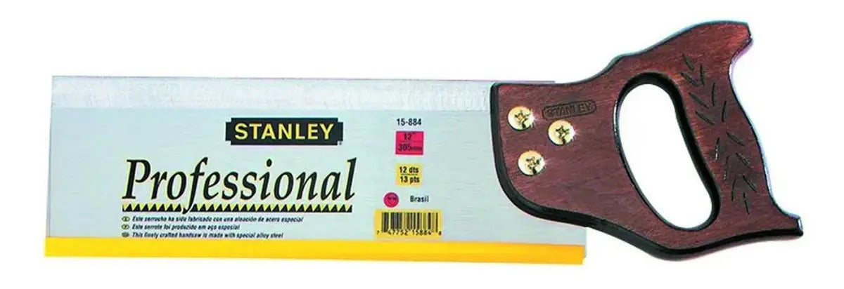 Serrucho Costilla Stanley 305mm Profesional