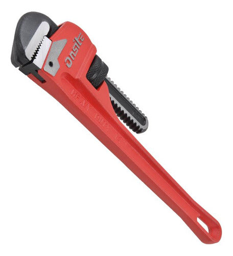 Llave Caño Onsite 14'' 350mm Mordazas Acero Profesional Tuberías