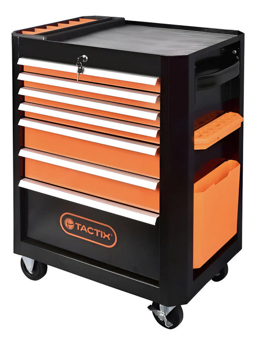 Caja Herramientas Tactix Tipo Estante Con Ruedas Profesional