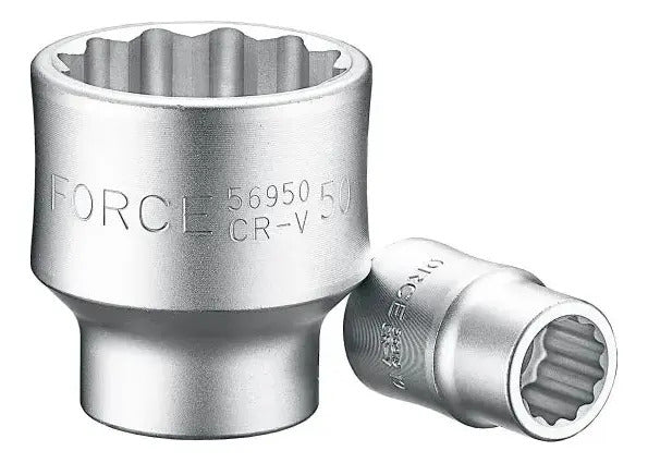 Dado 1'' Poligonal 70 mm Force