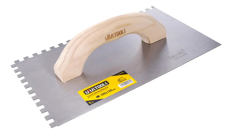 Llana Ancha Dentada 300x180mm