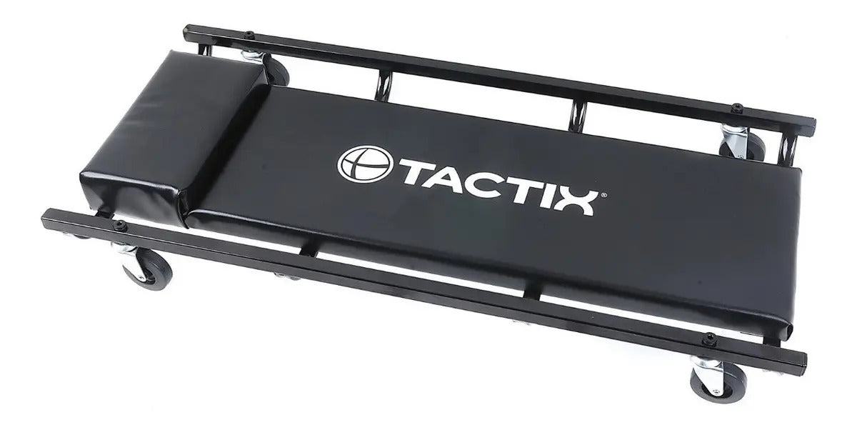 Cama de Taller Acolchada 91cm 4 Ruedas Resistente