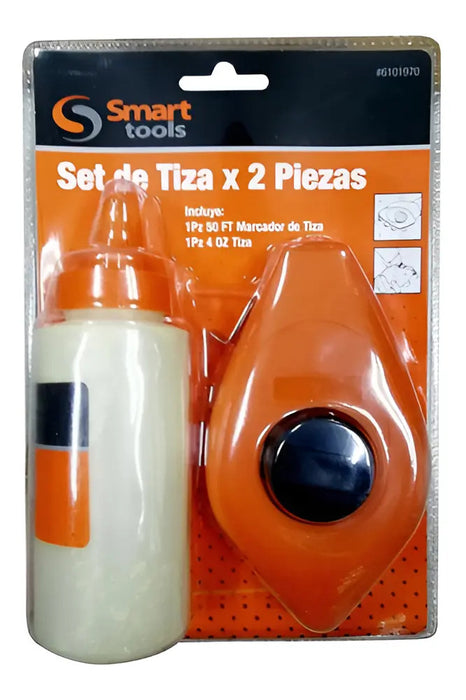 Tizador Caja Plástica 15mts Con Tiza