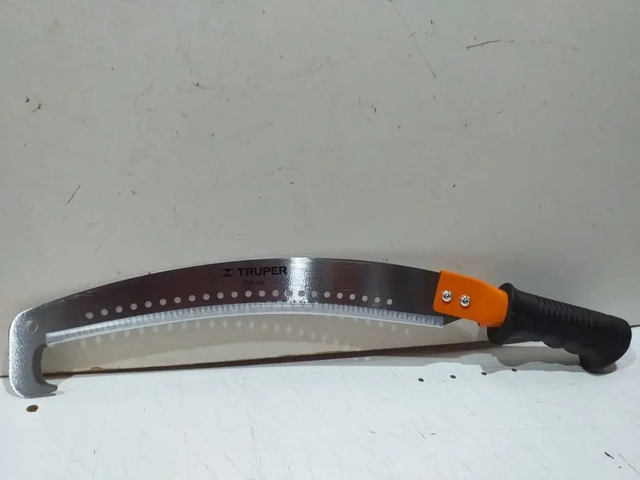Serrucho de Poda Truper Jardín Hoja Curva con Gancho 32.5cm