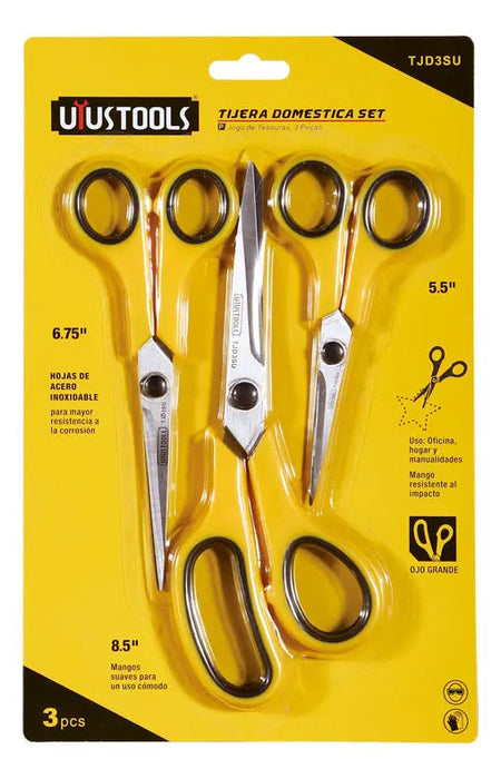 Tijera Doméstica Set De 3pcs